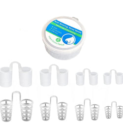 8pcs anti ronco nasal dilatador nasal clipe anti ronco ronco parar ronco dispositivo ajuda para dormir silencioso para os homens antironco