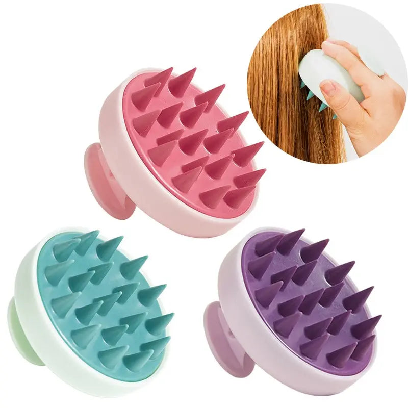 Escova de Silicone para Massagem Capilar - Thennas